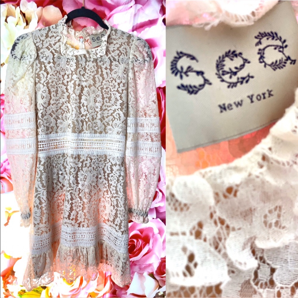 Ivory lace Dress by SEA
